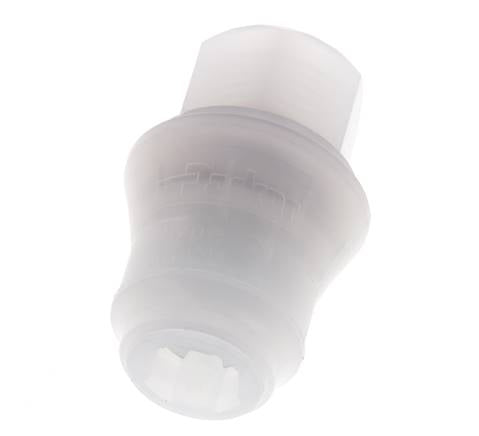 PVDF DN 5 Kupplungsmuffe G 1/4 Zoll Innengewinde