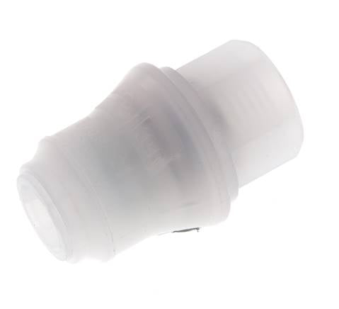 PVDF DN 5 Kupplungsmuffe G 1/4 Zoll Innengewinde