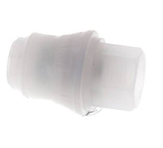 PVDF DN 5 Kupplungsmuffe G 1/4 Zoll Innengewinde