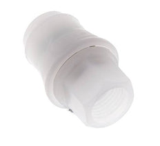 PVDF DN 5 Kupplungsmuffe G 1/4 Zoll Innengewinde