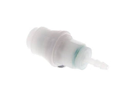 PVDF DN 5 Kupplungsmuffe 4 mm Schlauchpfeiler