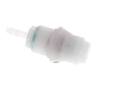 PVDF DN 5 Kupplungsmuffe 4 mm Schlauchpfeiler