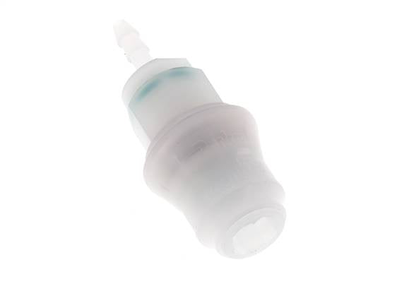PVDF DN 5 Kupplungsmuffe 4 mm Schlauchpfeiler