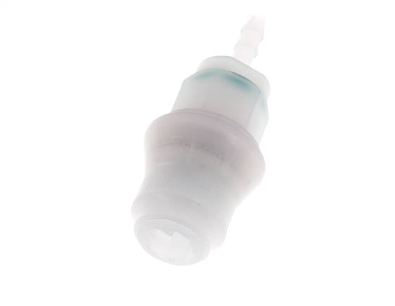 PVDF DN 5 Kupplungsmuffe 4 mm Schlauchpfeiler