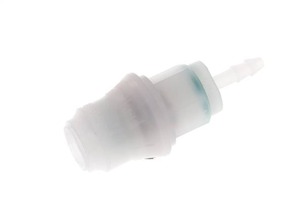 PVDF DN 5 Kupplungsmuffe 4 mm Schlauchpfeiler