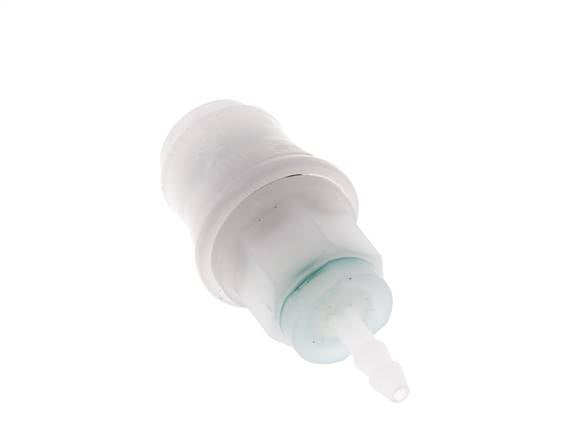 PVDF DN 5 Kupplungsmuffe 4 mm Schlauchpfeiler