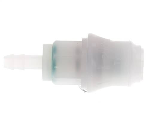 PVDF DN 5 Kupplungsmuffe 6 mm Schlauchpfeiler