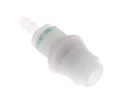 PVDF DN 5 Kupplungsmuffe 6 mm Schlauchpfeiler