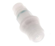 PVDF DN 5 Kupplungsmuffe 6x8 mm Überwurfmutter