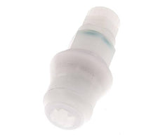 PVDF DN 5 Kupplungsmuffe 6x8 mm Überwurfmutter