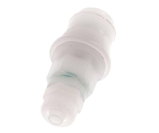 PVDF DN 5 Kupplungsmuffe 6x8 mm Überwurfmutter