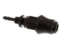 POM DN 5 Kupplungsmuffe 4 mm Schlauchsäule Bulkhead