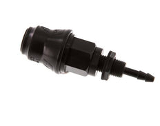 POM DN 5 Kupplungsmuffe 4 mm Schlauchsäule Bulkhead