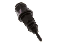 POM DN 5 Kupplungsmuffe 4 mm Schlauchsäule Bulkhead
