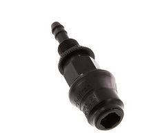 POM DN 5 Kupplungsmuffe 6 mm Schlauchsäule Bulkhead