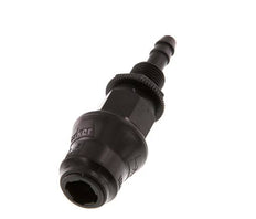POM DN 5 Kupplungsmuffe 6 mm Schlauchsäule Bulkhead