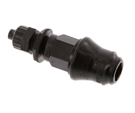 POM DN 5 Kupplungsmuffe 6x8 mm Überwurfmutter Bulkhead