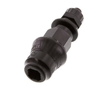 POM DN 5 Kupplungsmuffe 6x8 mm Überwurfmutter Bulkhead