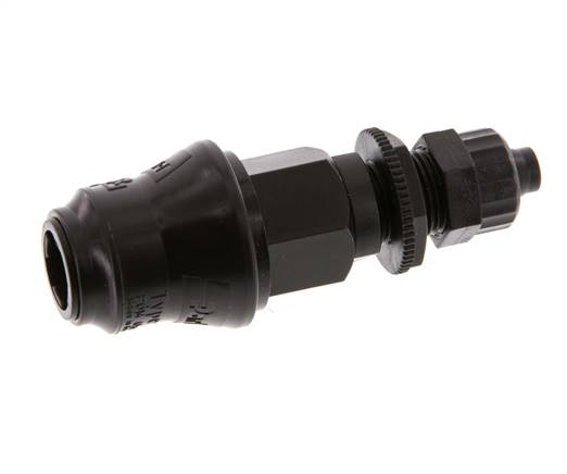 POM DN 5 Kupplungsmuffe 6x8 mm Überwurfmutter Bulkhead