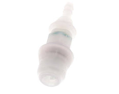 PVDF DN 5 Kupplungsmuffe 6 mm Schlauchsäule Bulkhead