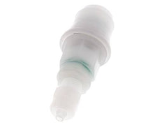 PVDF DN 5 Kupplungsmuffe 4x6 mm Überwurfmutter Bulkhead