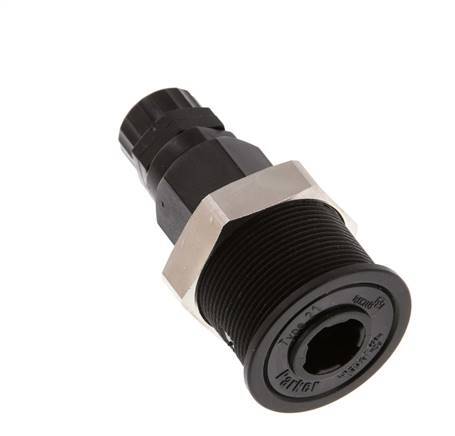 POM DN 5 Kupplungsmuffe 6x8 mm Überwurfmutter abziehbar