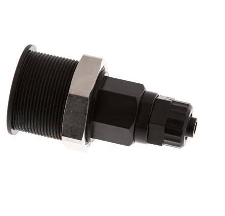 POM DN 5 Kupplungsmuffe 6x8 mm Überwurfmutter abziehbar