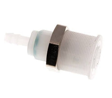 PVDF DN 5 Kupplungsmuffe 6 mm Schlauchsäule Pull-Off