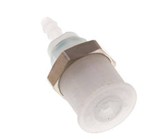 PVDF DN 5 Kupplungsmuffe 6 mm Schlauchsäule Pull-Off