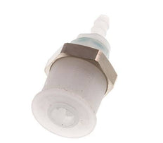 PVDF DN 5 Kupplungsmuffe 6 mm Schlauchsäule Pull-Off