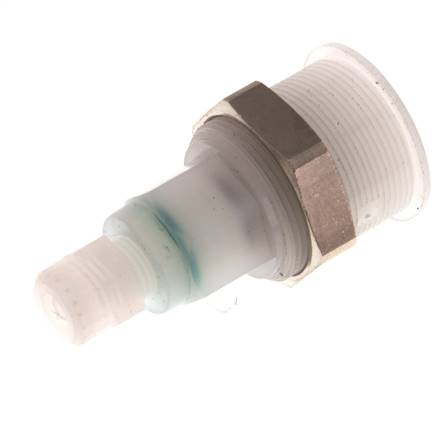 PVDF DN 5 Kupplungsmuffe 4x6 mm Überwurfmutter abziehbar
