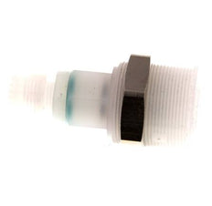 PVDF DN 5 Kupplungsmuffe 4x6 mm Überwurfmutter abziehbar