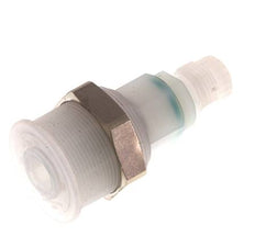 PVDF DN 5 Kupplungsmuffe 4x6 mm Überwurfmutter abziehbar