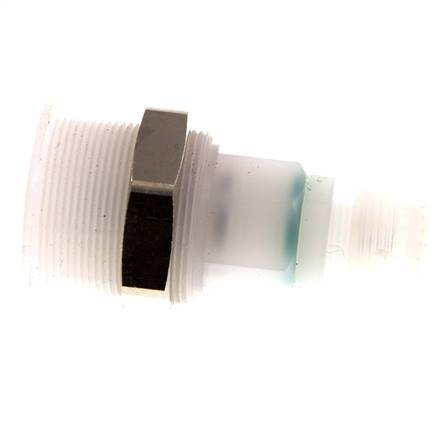PVDF DN 5 Kupplungsmuffe 4x6 mm Überwurfmutter abziehbar