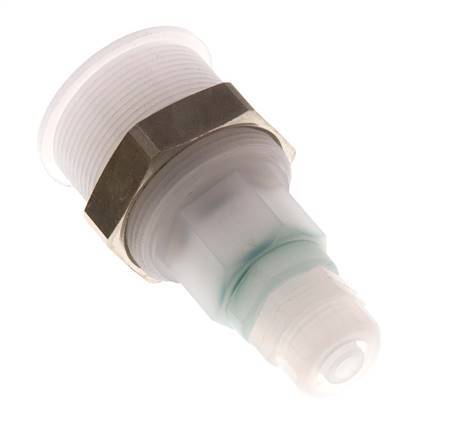 PVDF DN 5 Kupplungsmuffe 6x8 mm Überwurfmutter abziehbar