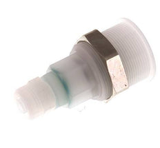 PVDF DN 5 Kupplungsmuffe 6x8 mm Überwurfmutter abziehbar