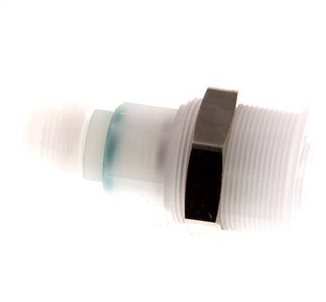 PVDF DN 5 Kupplungsmuffe 6x8 mm Überwurfmutter abziehbar