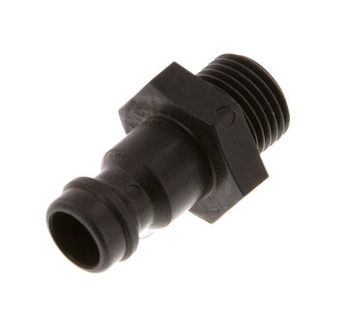 POM DN 5 Kupplungsstecker G 1/8 Zoll Außengewinde
