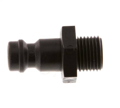 POM DN 5 Kupplungsstecker G 1/8 Zoll Außengewinde