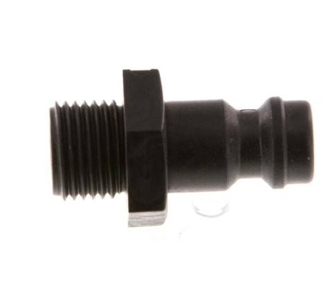 POM DN 5 Kupplungsstecker G 1/8 Zoll Außengewinde
