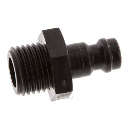 POM DN 5 Kupplungsstecker G 1/4 Zoll Außengewinde