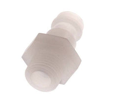 PVDF DN 5 Kupplungsstecker G 1/8 Zoll Außengewinde