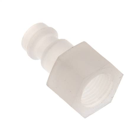 PVDF DN 5 Kupplungsstecker G 1/8 Zoll Innengewinde