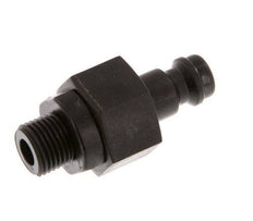 POM DN 5 Kupplungsstecker G 1/8 Zoll Außengewinde Doppelt absperrend
