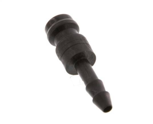 POM DN 5 Kupplungsstecker 4 mm Schlauchpfeiler [2 Stück]