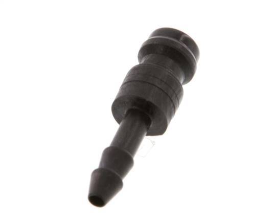 POM DN 5 Kupplungsstecker 4 mm Schlauchpfeiler [2 Stück]