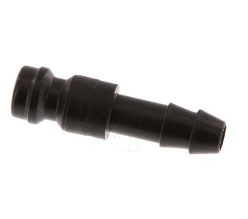 POM DN 5 Kupplungsstecker 6 mm Schlauchpfeiler [2 Stück]