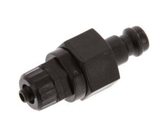 POM DN 5 Kupplungsstecker 4x6 mm Überwurfmutter