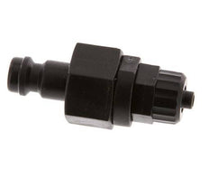 POM DN 5 Kupplungsstecker 4x6 mm Überwurfmutter