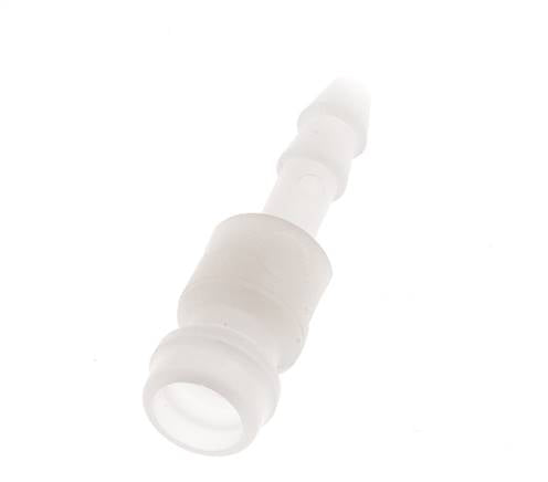 PVDF DN 5 Kupplungsstecker 4 mm Schlauchpfeiler